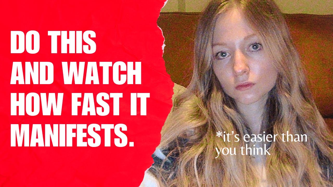 stop trying to manifest (how to ACTUALLY have your desire FAST)