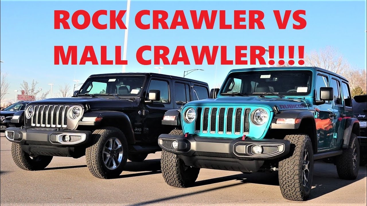2020 Jeep Wrangler Rubicon Vs 2020 Jeep Wrangler Sahara: Which Jeep Do You Buy For $50,000???