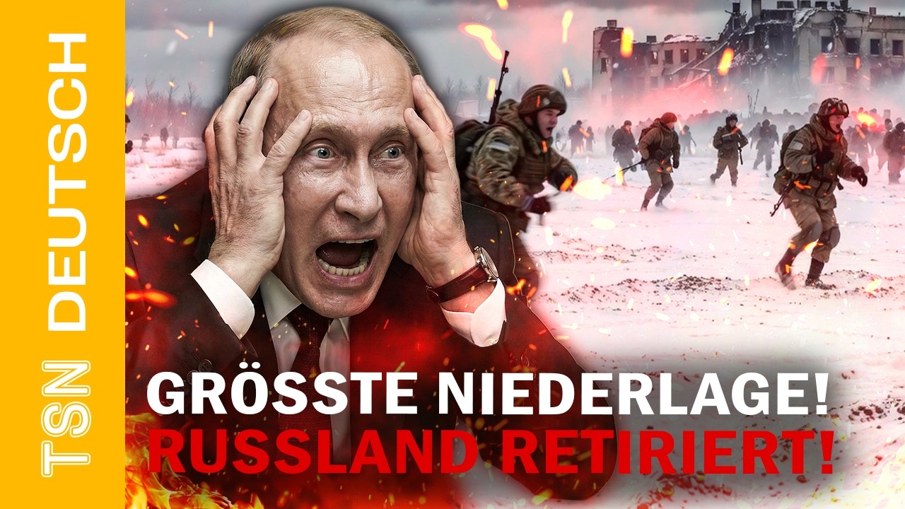 JETZT! FRONT ZUSAMMENGEBROCHEN! PUTIN IN PANIK — RUSSISCHE ARMEE ZERSTÖRT!