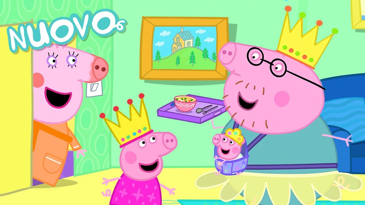 Le Cronache di Peppa Pig 👑 La festa da principessa di Papà Pig 🎈 Nuovo Episodio di Peppa Pig