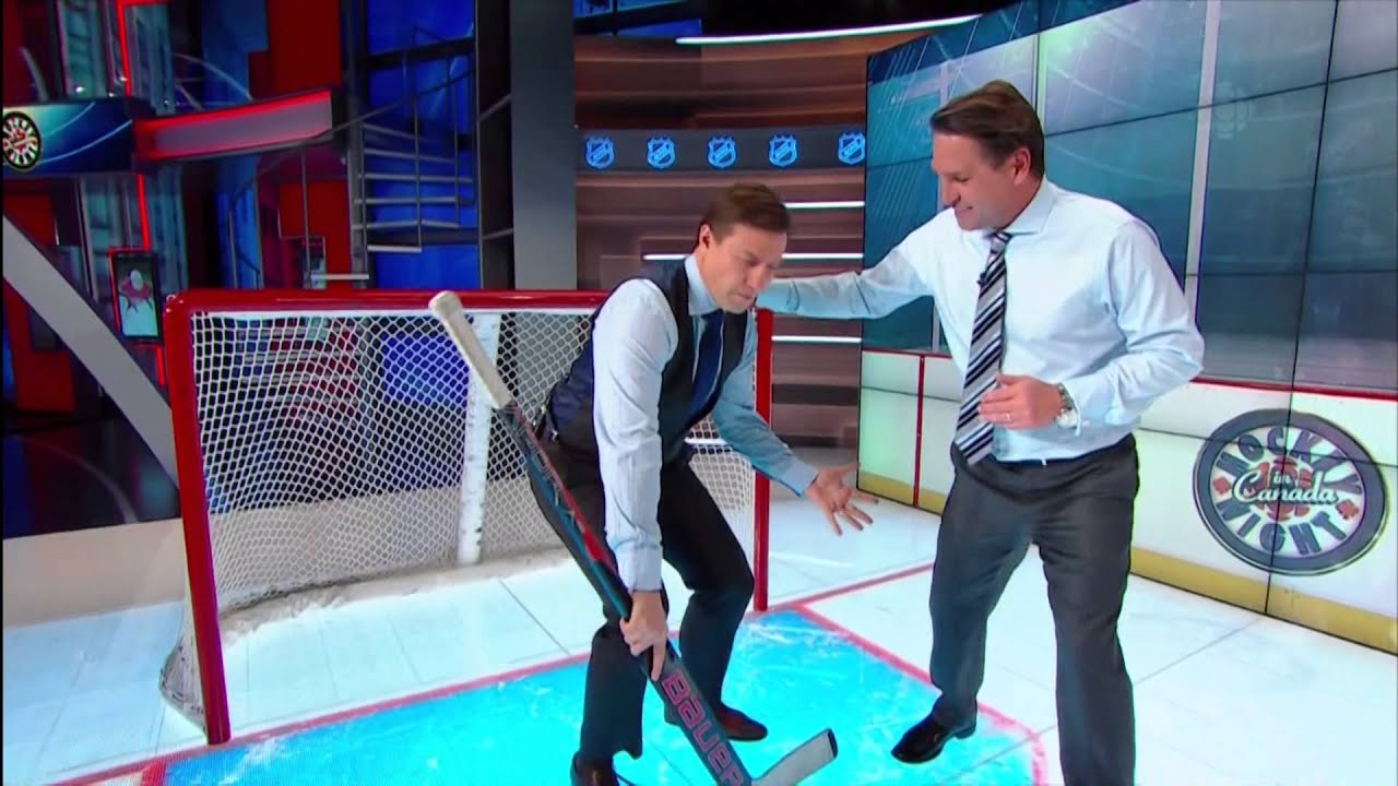HNIC - Leafs James Reimer and Head Trajectory Technique - Nov 21st 2015 (HD)