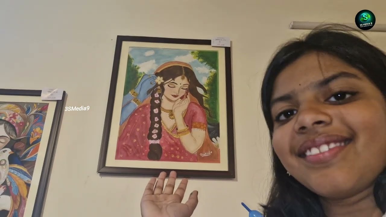 Kunrathur 2 Art Expo 2026 | Pencil Kidz கலை கண்காட்சி | Live Painting & Caricature நிகழ்ச்சி#3smedia