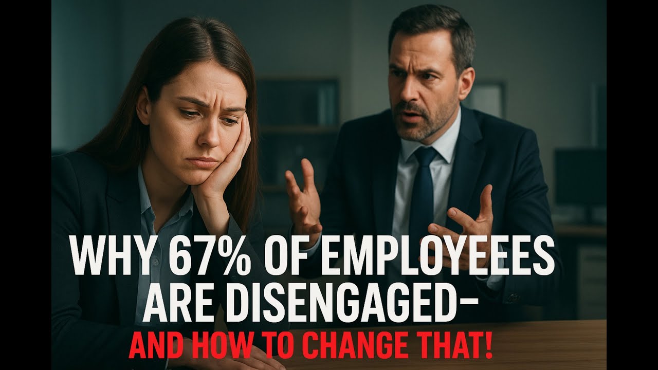 Why 67% of Employees Are Disengaged — And How to Change That!