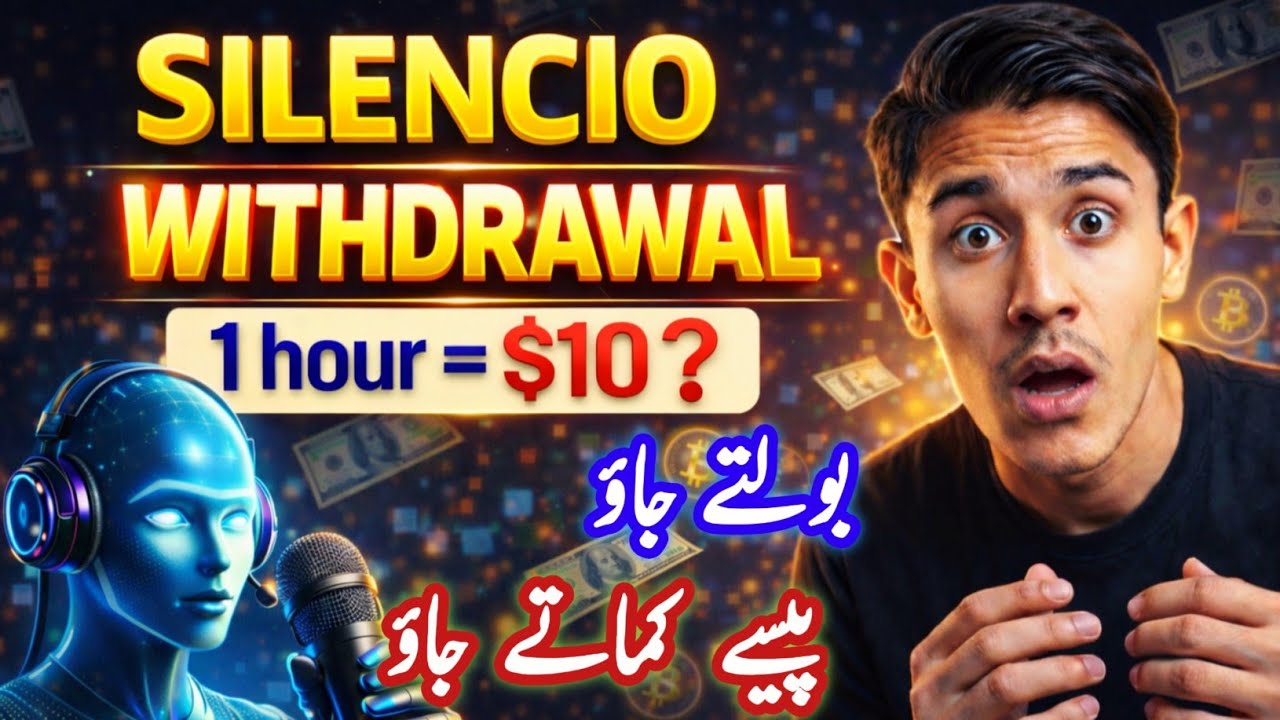 Silencio Withdrawal Explained | Why Voice Approvals Are Delayed | Earn Money by Recording Voice