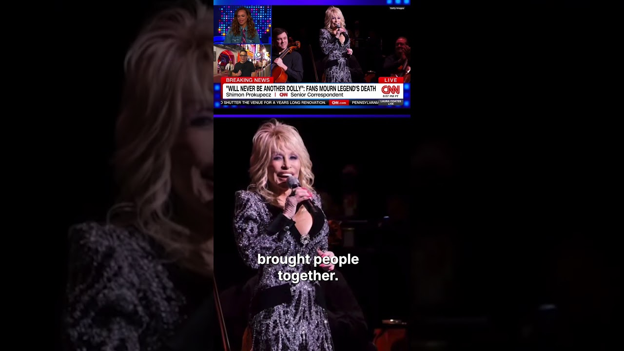 CNN forced to apologize to Dolly Parton's family after using photo of famous impersonator #shorts
