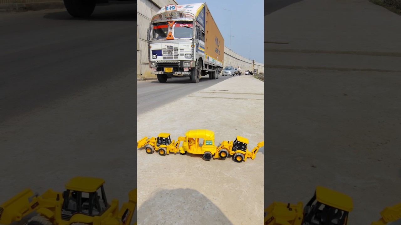 Remote Control Jcb And Dumper Truck Unboxing And Testing Short Video ||