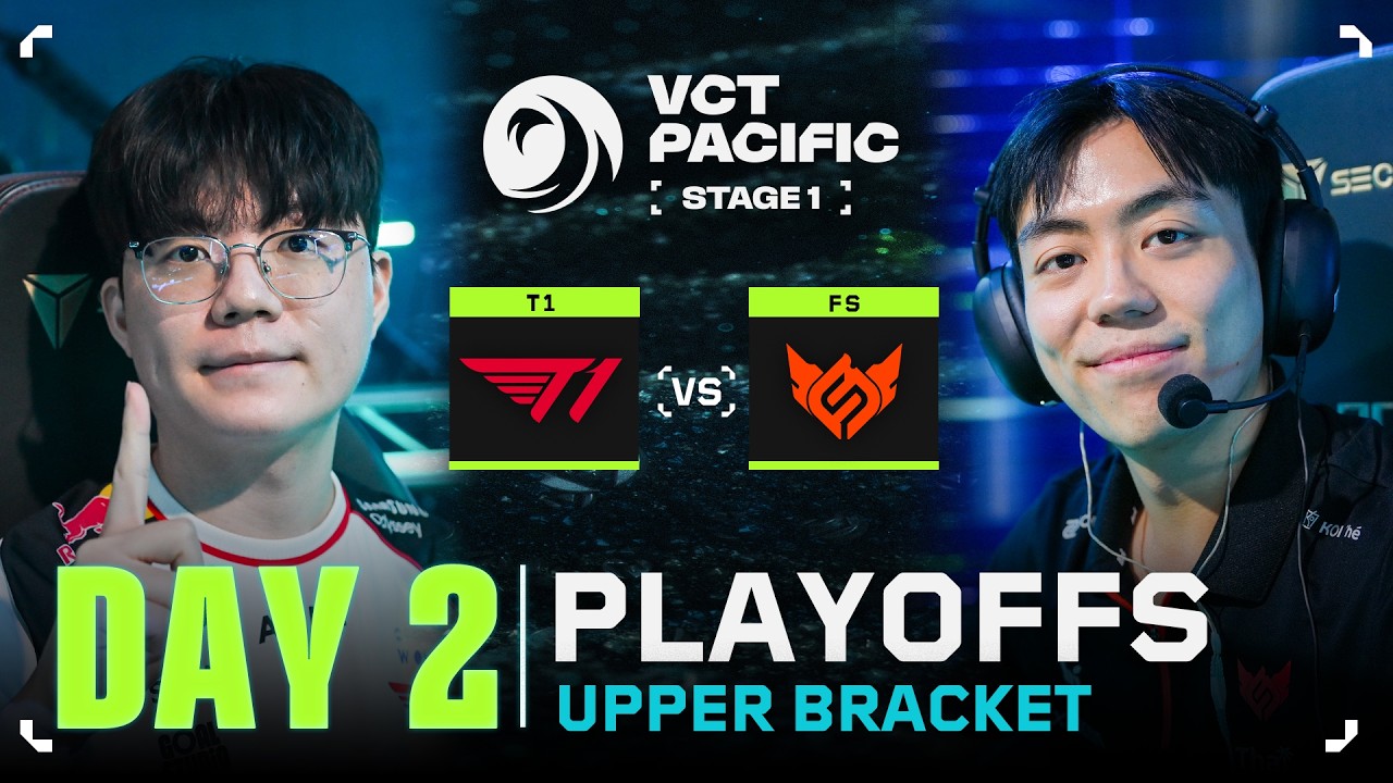 T1 vs FULL SENSE | Playoffs #VCTPacific Stage 1