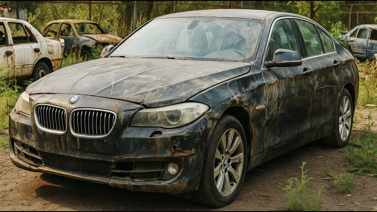BMW 5 Series GT Restored | From Junkyard Wreck to Luxury Ride