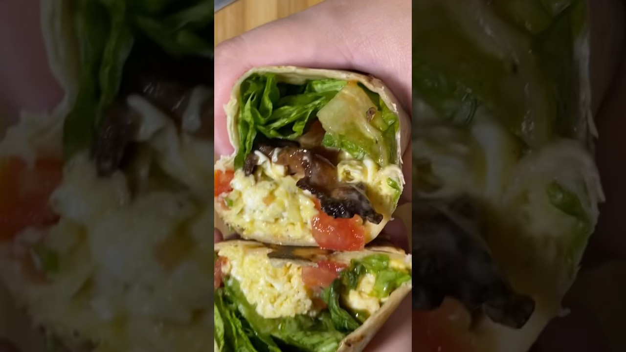 Bacon, egg, cheese wrap! 