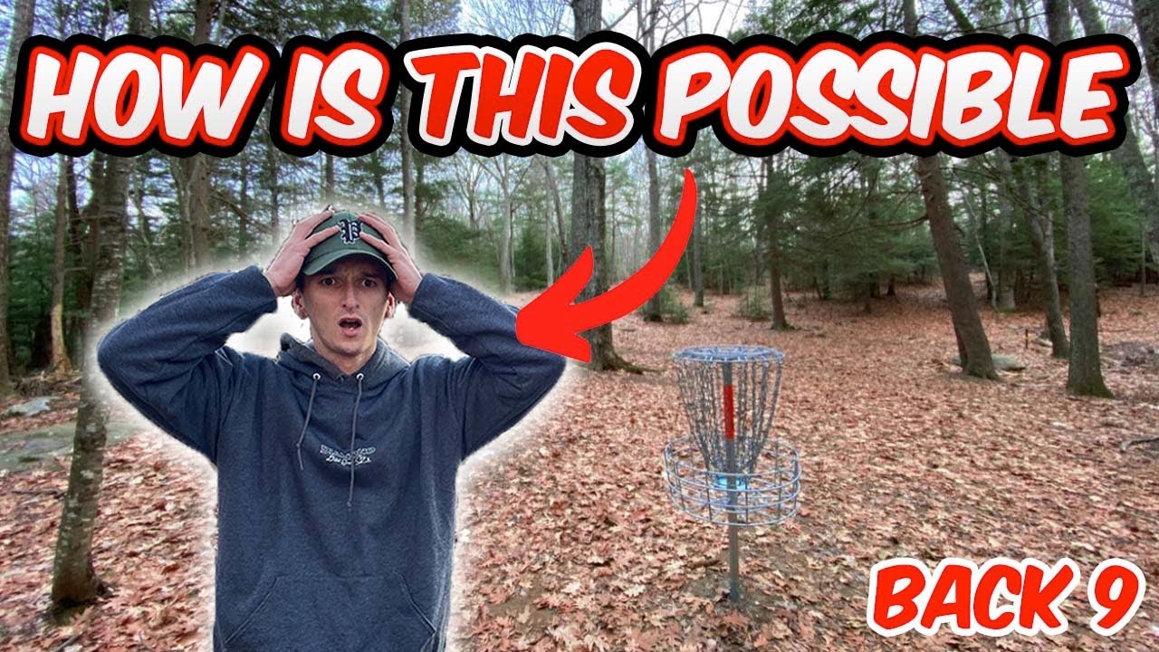 Crystal Pond Back 9 is HARD...  | Crystal Pond Disc Golf Woodstock, CT