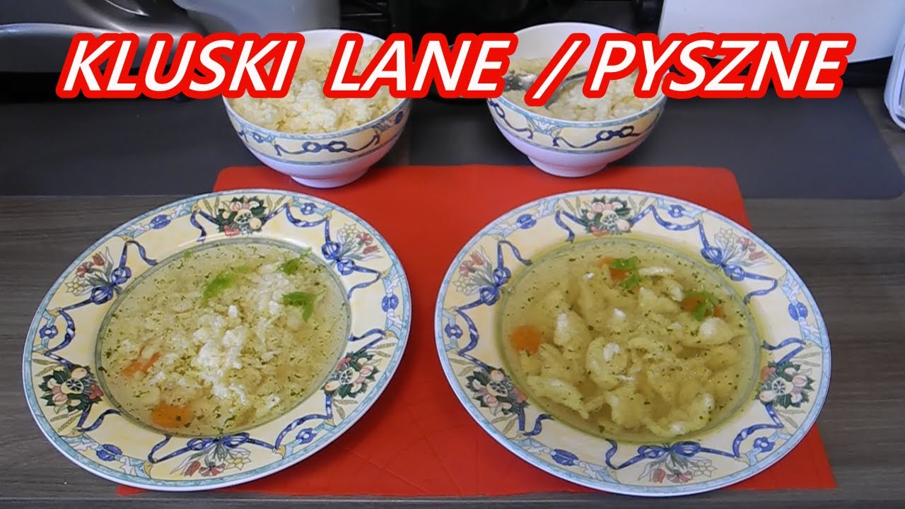 KLUSKI LANE DOMOWE PRZEPIS DO ROSOŁU ZUPY NA SZYBKO NAJLEPSZE 🧡💥Nr.458 #babciabozenkagotuje