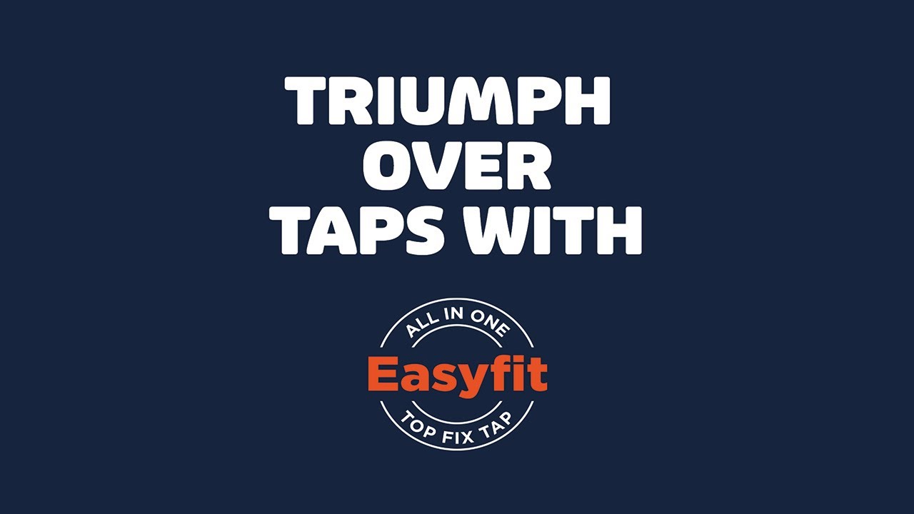 Triumph over taps with Bristan Easyfit Kitchen Taps