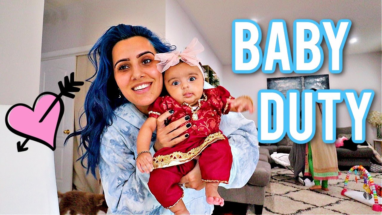 BABYSITTING FOR THE DAY | Ramadan day 2 & cook with me