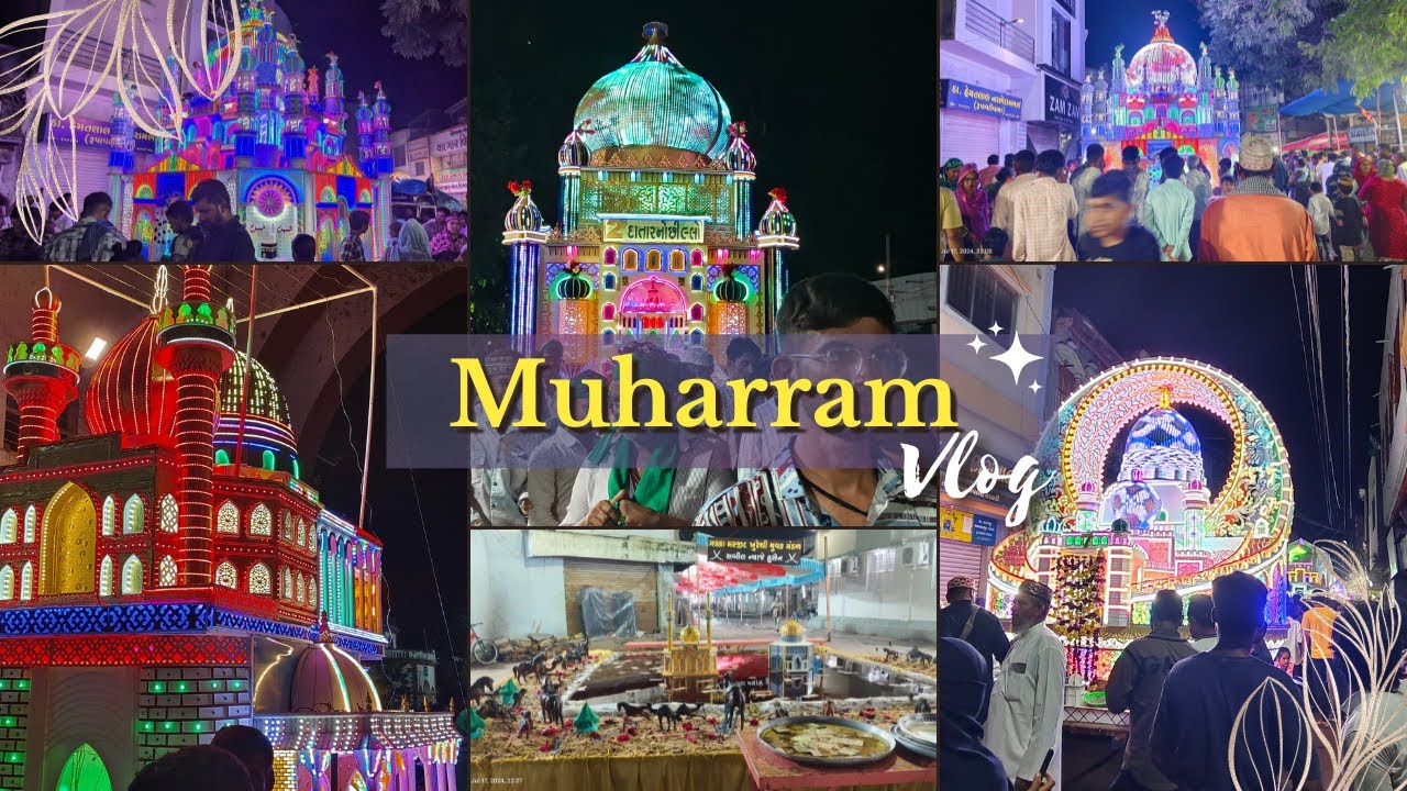Muharram Vlog at Gondal 2K24 || Gondal Tajiya