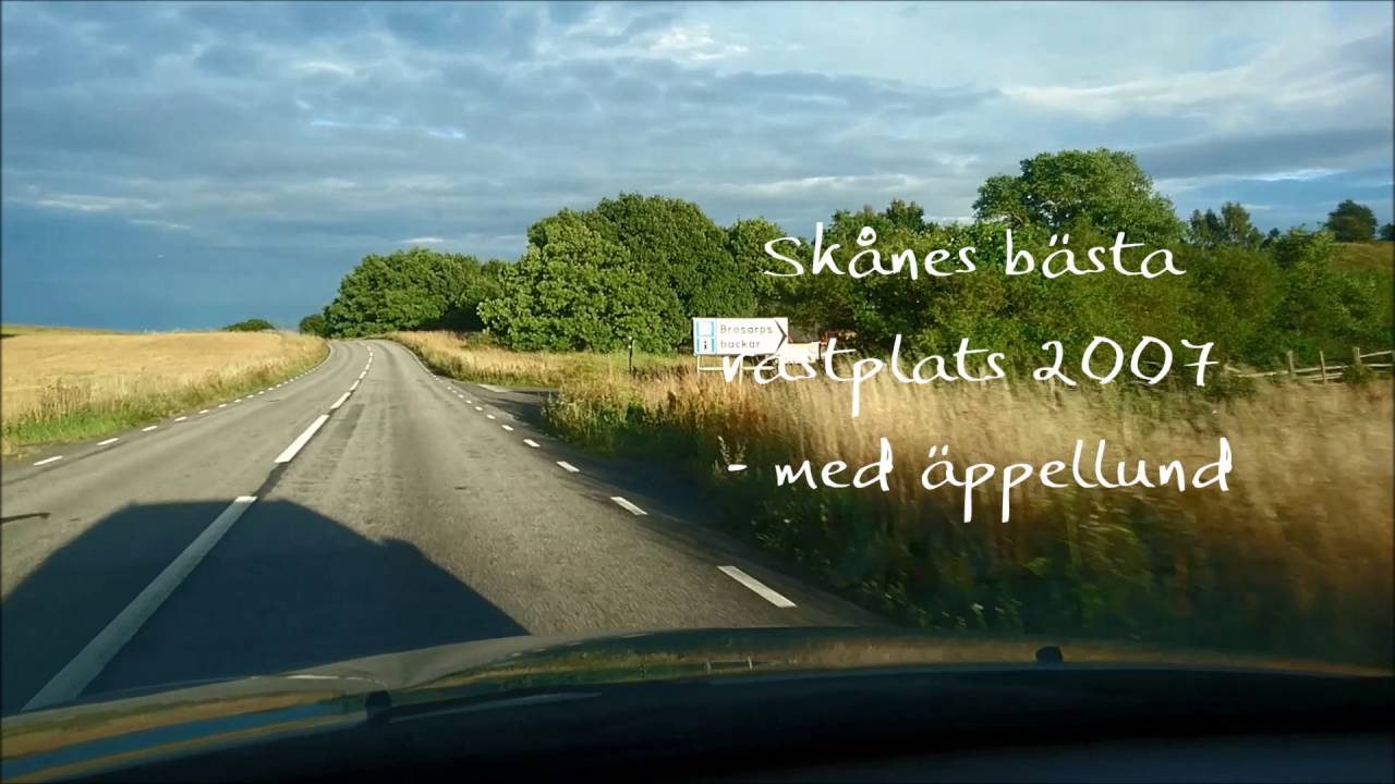 Sveriges vackraste v&auml;g - Br&ouml;sarp&ndash;Ravlunda
