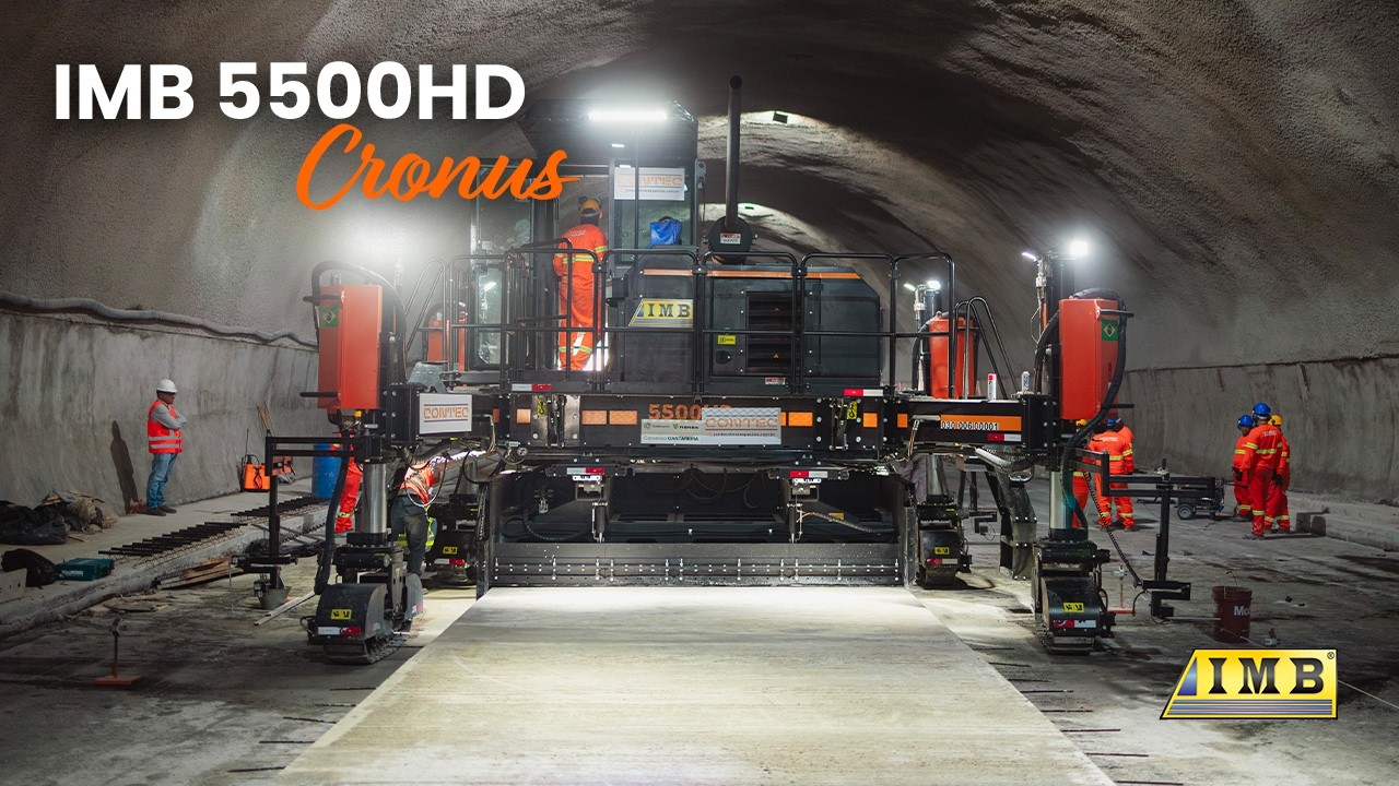 IMB 5500HD Cronus - Execução de Pavimento de Concreto no Rodoanel