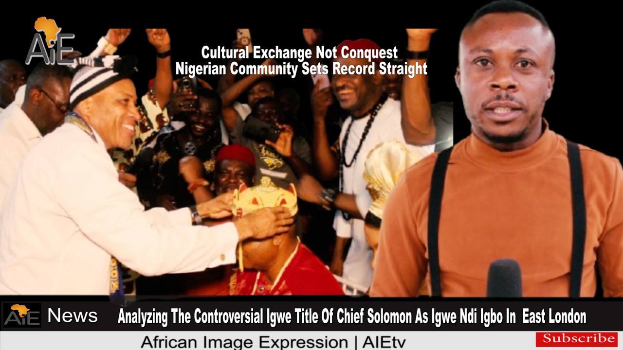Cultural Exchange Not Conquest | Nigerian Community Sets Record Straight