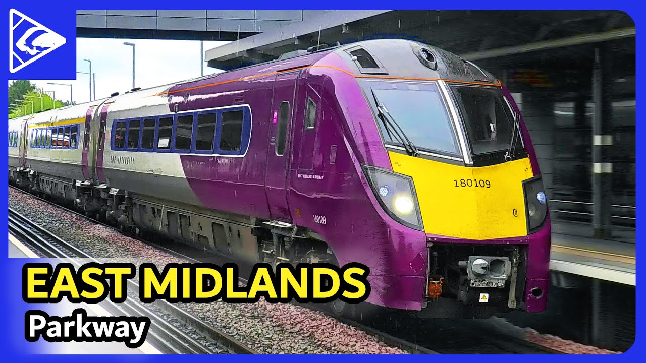 Trains at East Midlands Parkway (MML) 08/05/2023