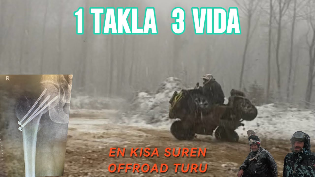 EN KISA SÜREN OFFROAD TURU! (BACAK KIRILDI)