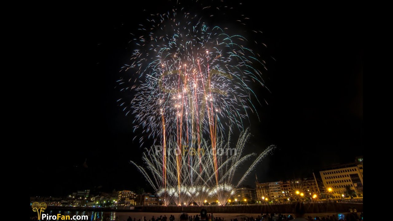 Pirotecnia Xaraiva - 58 Concurso de Fuegos Artificiales de San Sebastián Donostia 2023