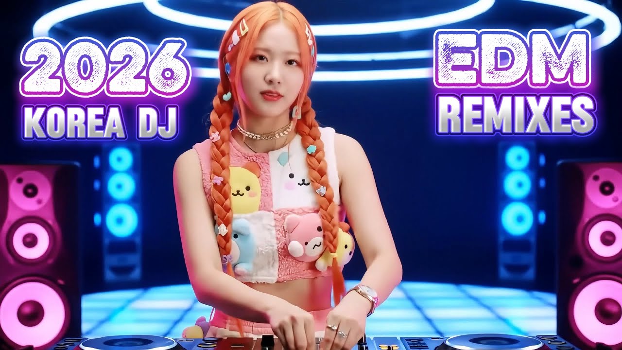 🔥 EDM REMIXES Club Banger 2025, MIX Music by Korea Dj Beautiful Girl for Dance & Bass Boosted 🔥 