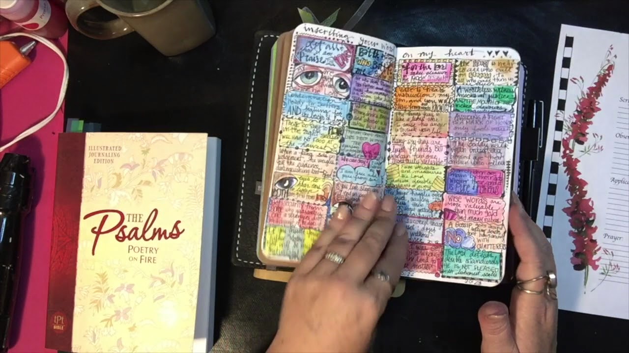 Bible Journaling: A Journey Through The Psalms!