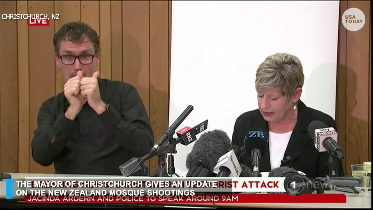 Christchurch Mayor and New Zealand Prime Minster provide shooting update