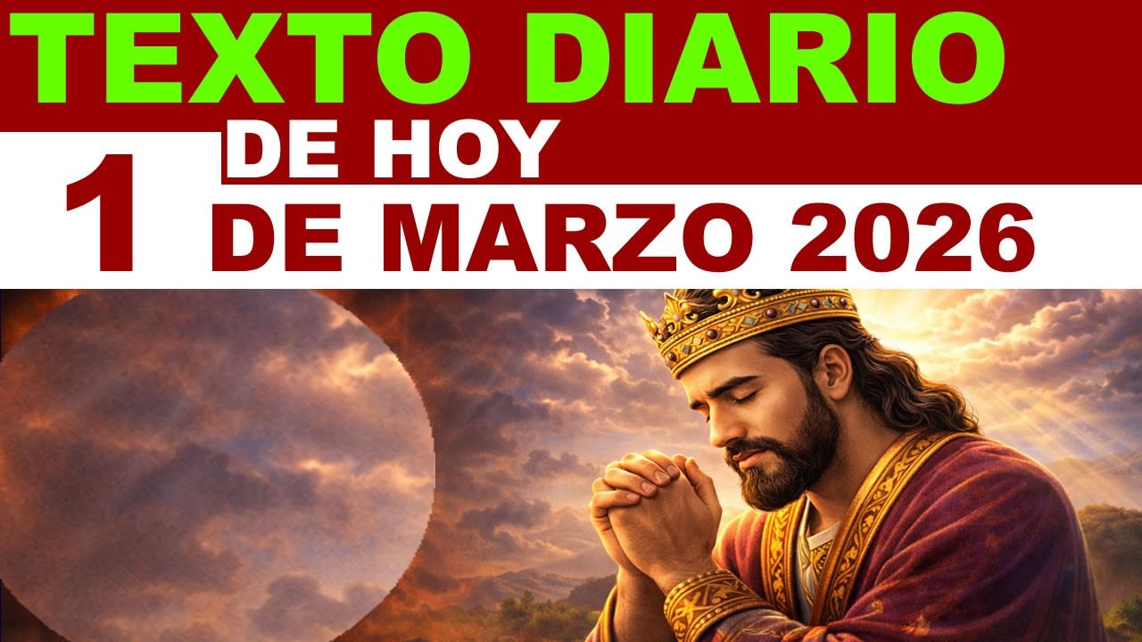 TEXTO DIARIO para hoy - 1 de Marzo 2026 | ¿Es la fe algo que simplemente heredamos…