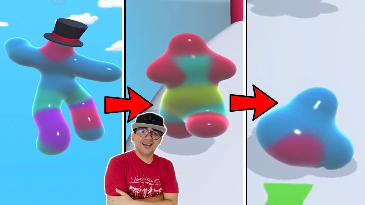NÃO DEIXE O BONECO DE GELATINA DERRETER NAS ARMADILHAS! (jogos de celular)