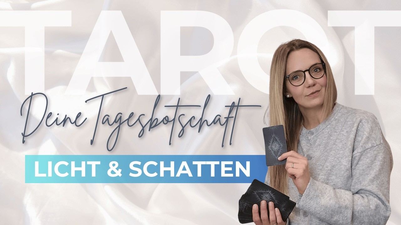 👉🏻 Es besteht die dringende Notwendigkeit hinzuschauen 💎 Tarot Tagesenergie