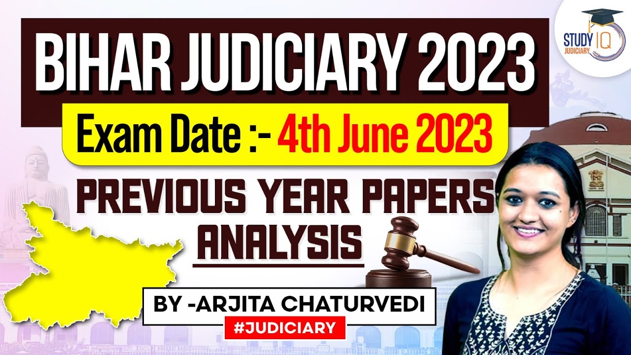Bihar Judiciary 2023 | Bihar Judiciary Previous Year Question Papers | Past Year Paper Analysis