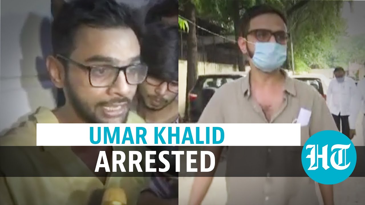 Former JNU student leader Umar Khalid arrested for alleged role in Delhi riots