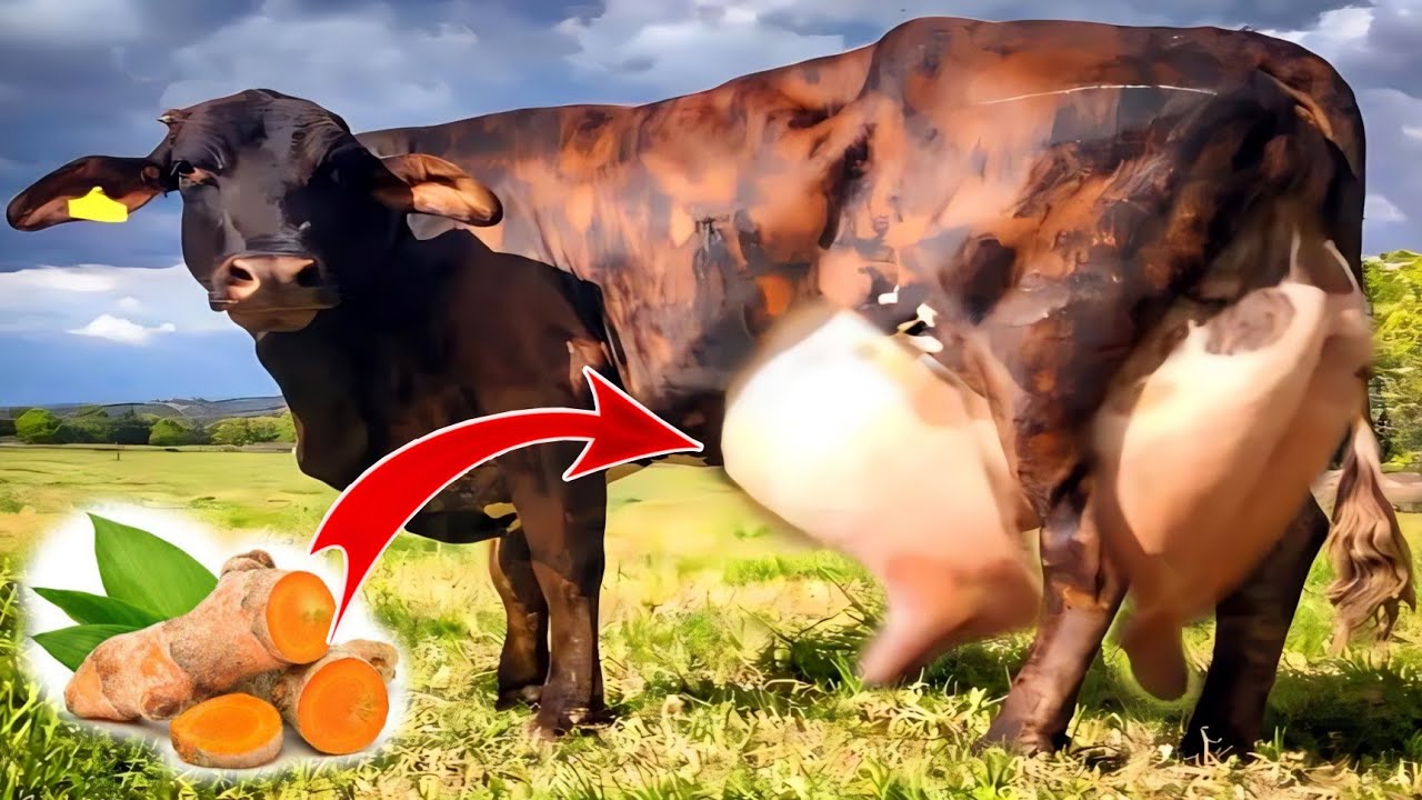 Increase Milk Production Of Cows & Buffalos Naturally  || Benefits Of Turmeric For Dairy Animals