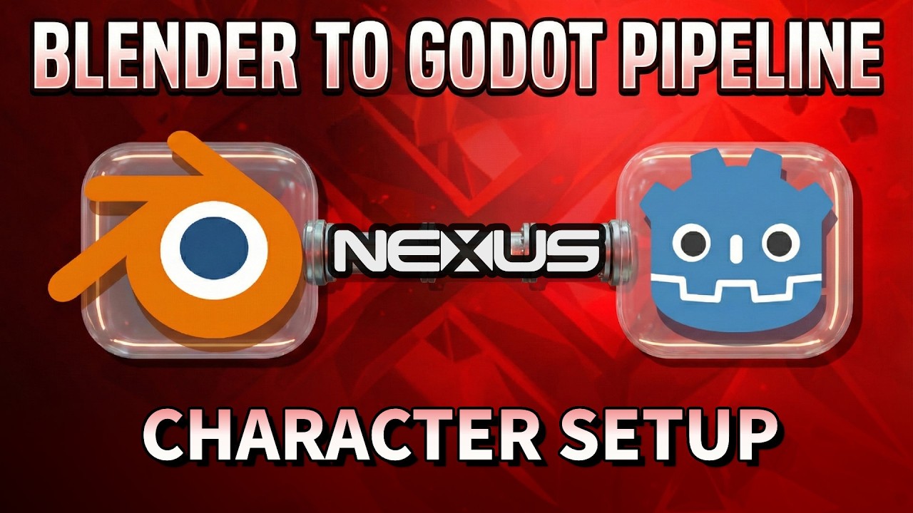 Nexus Godot Pipeline: How to setup your Character (Preview)
