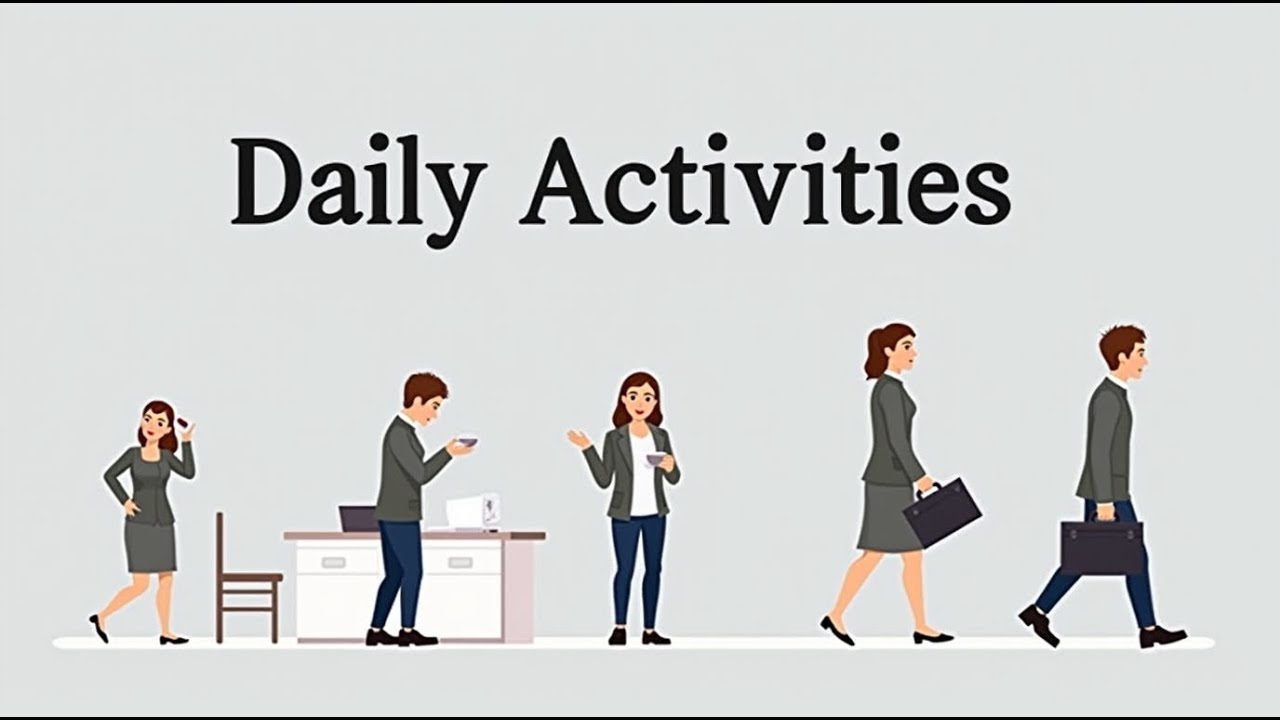 How to Talk About Your Daily Activities| Learn English Podcast| English Conversation.