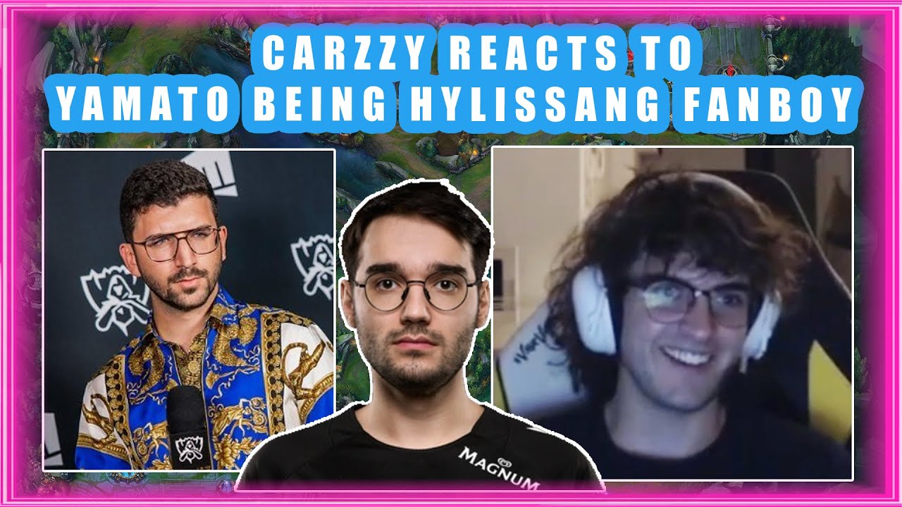 VIT Carzzy Reacts to YamatoCannon Being Hylissang FANBOY 👀