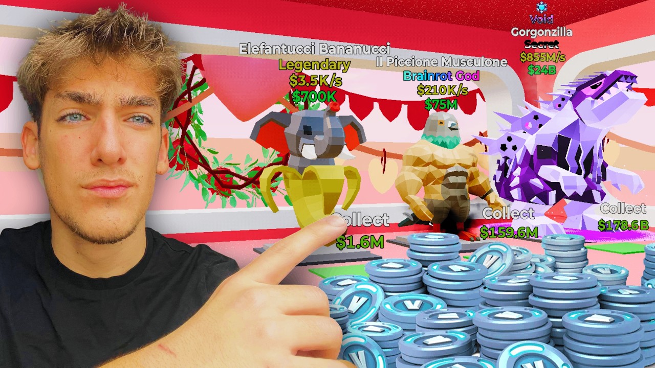 MINDEN BRAINROTÉRT VBUCKOT ADTAM NEKTEK!😱