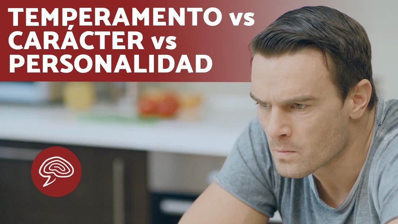 Diferencia entre TEMPERAMENTO, CARÁCTER y PERSONALIDAD ✅