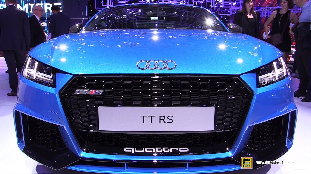 2017 Audi TT RS - Exterior and Interior Walkaround - 2016 Paris Motor Show
