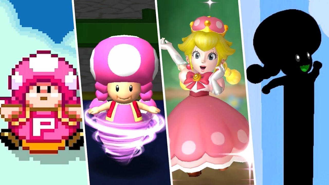 How Toadette Power-Ups Evolved Over Time (2007 - 2025)
