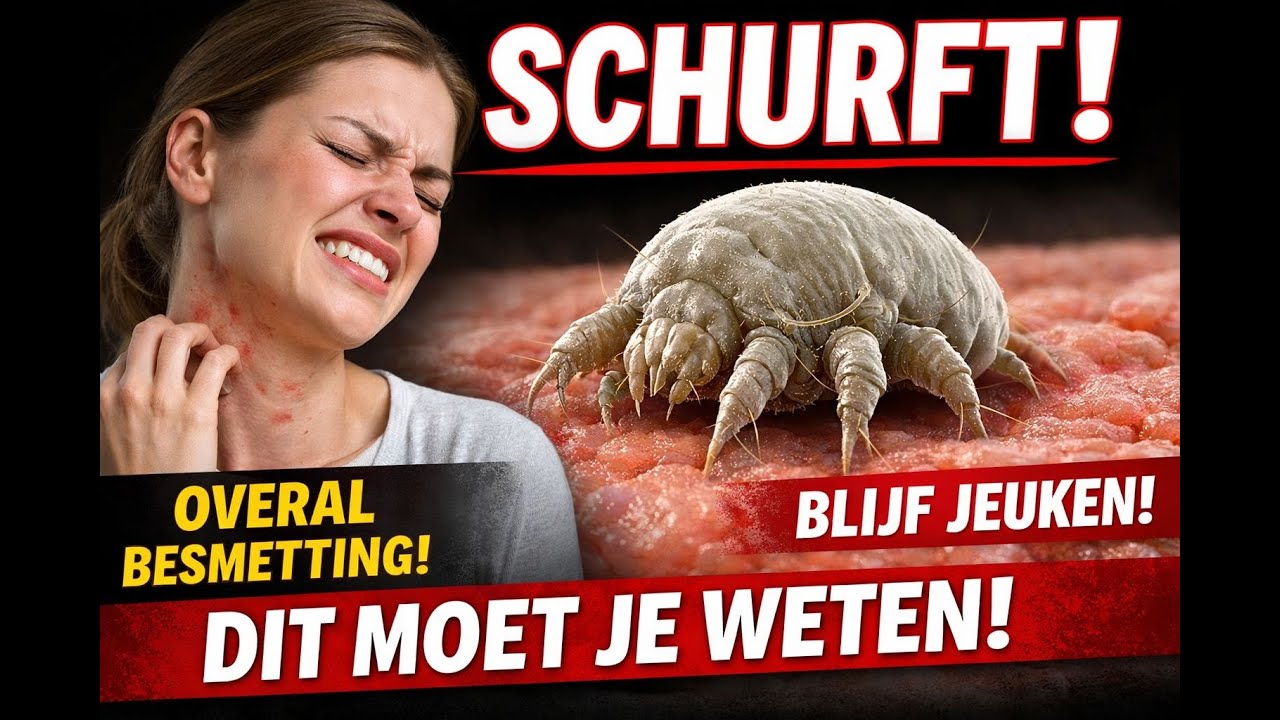 Hoe je eindelijk van schurft afkomt.