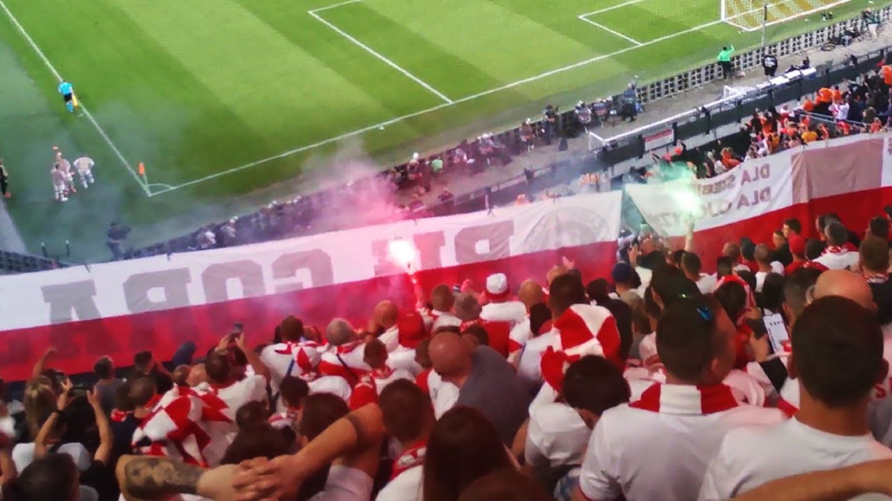 Polski sektor w Rotterdamie : Zamieszki , Race i Gorący doping! Holandia - Polska | 11.06.2022