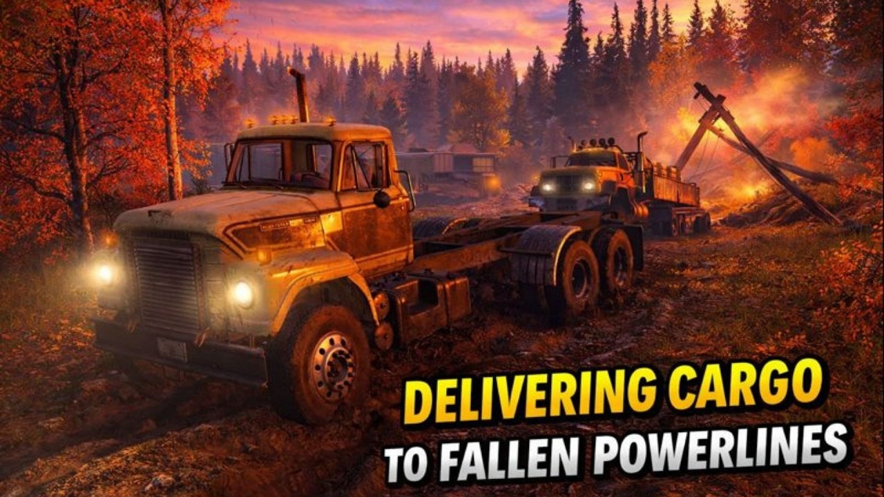 Powerline Rescue Delivery | SnowRunner