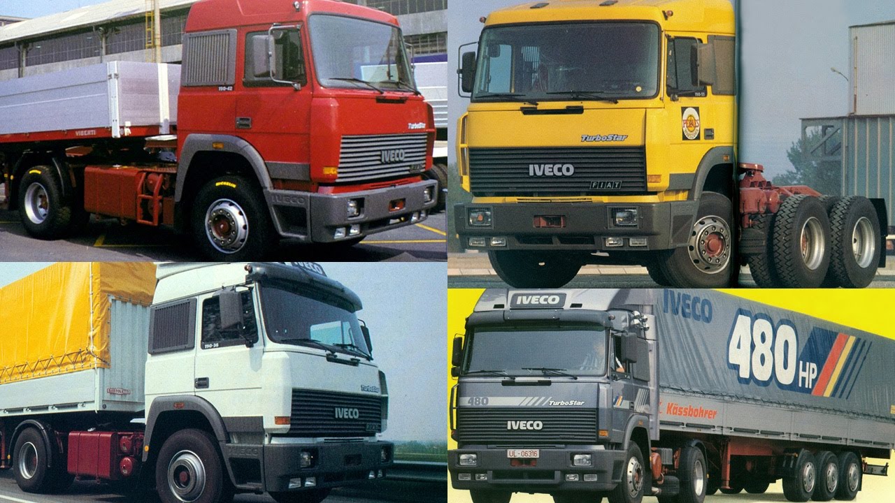 IVECO TurboStar - picture from old magazines '80s    (Pekaes)
