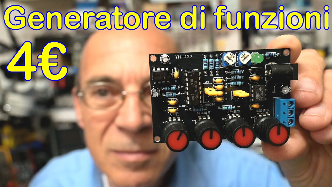 🎛 Kit generatore di funzioni da 4€: montaggio, difetto e collaudo