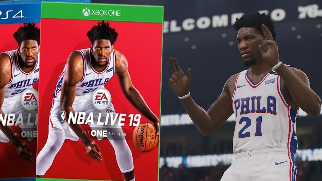 NBA Live 19 Cover REVEALED!!! PLUS New EXCLUSIVE Gameplay! Trash or Fire?!?!?!
