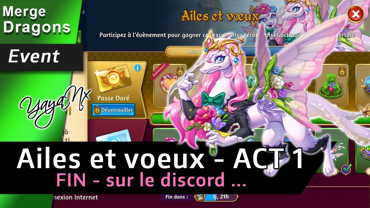 Merge Dragons FR -  Ailes et voeux - ACT1 - FIN👰​​💒​💍​