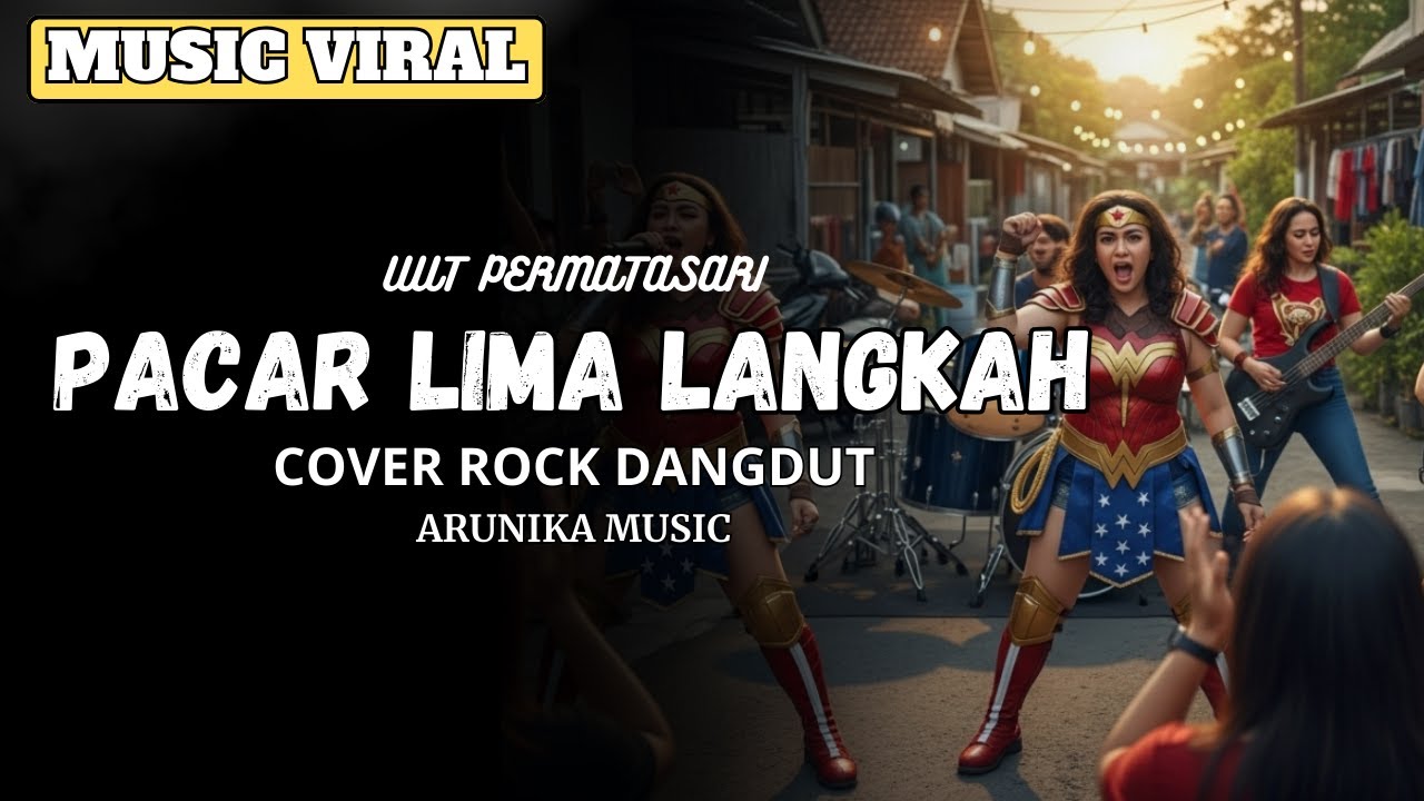 PACAR LIMA LANGKAH - Rockdut Version l Female Rock Vocal Cover ( Arunika Music )