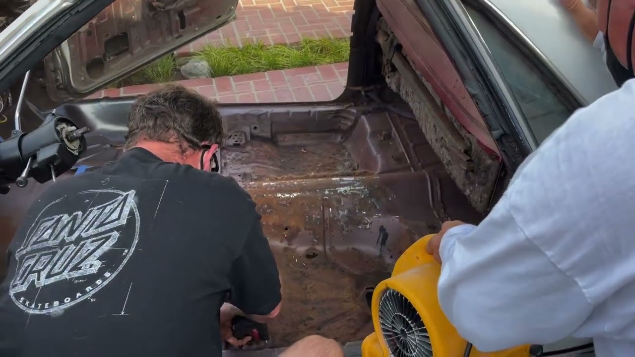 Replacing Floor pans on 1979 GMC Caballero or El Camino DIY style