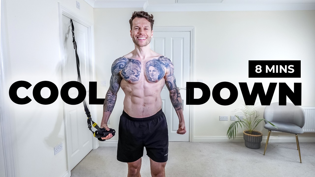 8 Min Full Body Cool Down with Coach Adam | Fitness Freedom Athletes